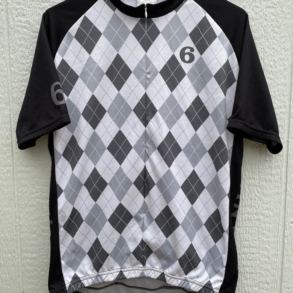 Twin Six “The Argyle” Cycling Jersey Size XL